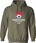 Hoodies - USYS MD State Cup Spring (w5/6) 2026 (White & Red)