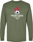 Long Sleeves - USYS MD State Cup Spring (w5/6) 2026 (White & Red)