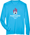 Performance Long Sleeves - USYS MD State Cup Spring (w5/6) 2026 (White & Red)