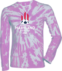 Tie-Dye Long Sleeves - USYS MD State Cup Spring (w5/6) 2026 (White & Red)