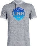 Under Armour Stadium Short Sleeve Hoodie - Boys UAA Session I 2026 (Vibrant Blue)