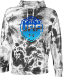 Under Armour Rival Fleece Hoodie Tie-Dye - Boys UAA Session I 2026 (Vibrant Blue)