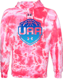 Under Armour Rival Fleece Hoodie Tie-Dye - Boys UAA Session I 2026 (Vibrant Blue)