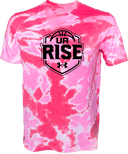 Under Armour Athletics Short Sleeve Tie-Dye - UA Rise Girls Session l 2026 (Blackout)