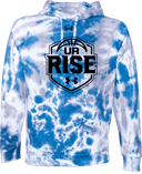 Under Armour Rival Fleece Hoodie Tie-Dye - UA Rise Girls Session l 2026 (Blackout)