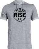 Under Armour Stadium Short Sleeve Hoodie - UA Rise Girls Session l 2026 (Blackout)