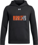 Under Armour Team Icon Fleece Hoodie - The Main Event Midwest 2026( Bold Stacked Text)