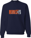 Crew Sweatshirt - The Main Event Midwest 2026( Bold Stacked Text)
