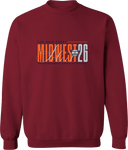 Crew Sweatshirt - The Main Event Midwest 2026( Bold Stacked Text)