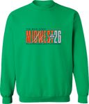 Crew Sweatshirt - The Main Event Midwest 2026( Bold Stacked Text)