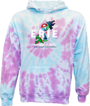 Tie-Dye Hoodies - Erie Indoor Classic 2026 (white logo)
