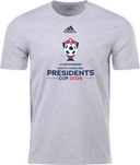 Adidas Cotton T-Shirt - USYS SC Presidents Cup Spring 2026 (Red and Navy)