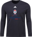 Adidas Cotton Long Sleeves - USYS SC Presidents Cup Spring 2026 (Red and Navy)