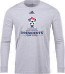 Adidas Cotton Long Sleeves - USYS SC Presidents Cup Spring 2026 (Red and Navy)