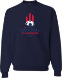 Crew Sweatshirt - USYS NC State Cup Finals 2026 (Red and Navy)