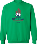 Crew Sweatshirt - USYS NC State Cup Finals 2026 (Red and Navy)