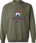 Crew Sweatshirt - USYS NC State Cup Finals 2026 (Red and Navy)