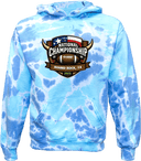 Tie-Dye Hoodies - Rise Flag Football National Championships 2026 (Bull Horns)