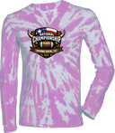 Tie-Dye Long Sleeves - Rise Flag Football National Championships 2026 (Bull Horns)