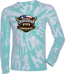 Tie-Dye Long Sleeves - Rise Flag Football National Championships 2026 (Bull Horns)