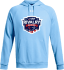 Under Armour Rival Fleece Hoodie - USA Football Summer Series 2026 (Badge)