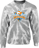 Crew Sweatshirt - Orange and White Classic 2026