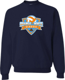 Crew Sweatshirt - Orange and White Classic 2026