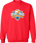 Crew Sweatshirt - Orange and White Classic 2026