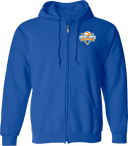 Full Zip Hoodies - Orange and White Classic 2026