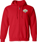 Full Zip Hoodies - Orange and White Classic 2026
