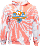 Tie-Dye Hoodies - Orange and White Classic 2026