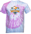 Tie-Dye Short Sleeves - Orange and White Classic 2026