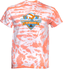 Tie-Dye Short Sleeves - Orange and White Classic 2026