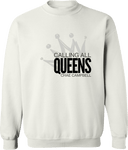 Crew Sweatshirt - Calling All Queens Invitational with Chae Campbell 2027 (B&W)