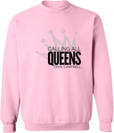 Crew Sweatshirt - Calling All Queens Invitational with Chae Campbell 2027 (B&W)