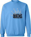 Crew Sweatshirt - Calling All Queens Invitational with Chae Campbell 2027 (B&W)