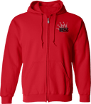 Full Zip Hoodies - Calling All Queens Invitational with Chae Campbell 2027 (B&W)