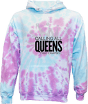 Tie-Dye Hoodies - Calling All Queens Invitational with Chae Campbell 2027 (B&W)