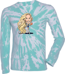 Tie-Dye Long Sleeves - Sophie Cunningham Caricature