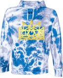 Under Armour Rival Fleece Hoodie Tie-Dye - The Crown 2026 (Gold)