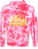 Under Armour Rival Fleece Hoodie Tie-Dye - The Crown 2026 (Gold)