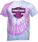 Tie-Dye Short Sleeves - Hoop Group Girls PA Showcase 2026