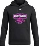 Under Armour Team Icon Fleece Hoodie - Hoop Group Girls PA Showcase 2026