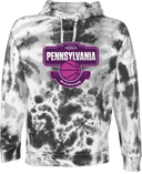 Under Armour Rival Fleece Hoodie Tie-Dye - Hoop Group Girls PA Showcase 2026