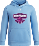 Under Armour Team Icon Fleece Hoodie - Hoop Group Girls PA Showcase 2026