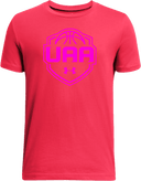 Under Armour Athletics Short Sleeve - Boys UAA Session I 2026 (Full Pink)