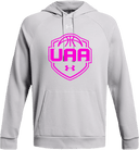 Under Armour Rival Fleece Hoodie - Boys UAA Session I 2026 (Full Pink)