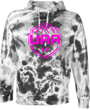Under Armour Rival Fleece Hoodie Tie-Dye - Boys UAA Session I 2026 (Full Pink)
