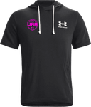 Under Armour Rival Terry Short-sleeve Hoodie - Boys UAA Session I 2026 (Full Pink)