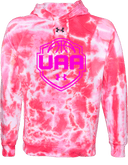 Under Armour Rival Fleece Hoodie Tie-Dye - Boys UAA Session I 2026 (Full Pink)